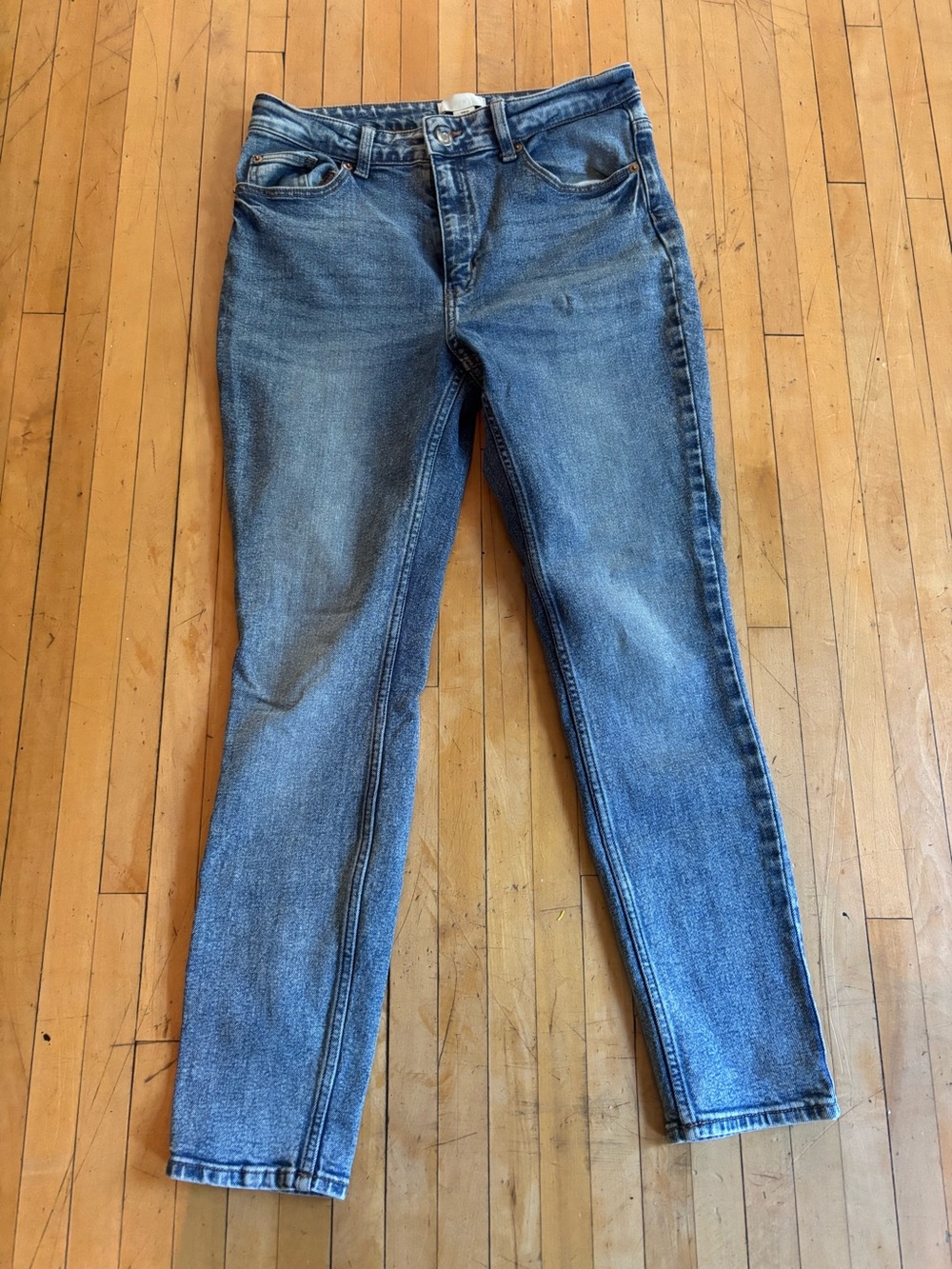 H&M Blue Women's Slim Straight Jeans